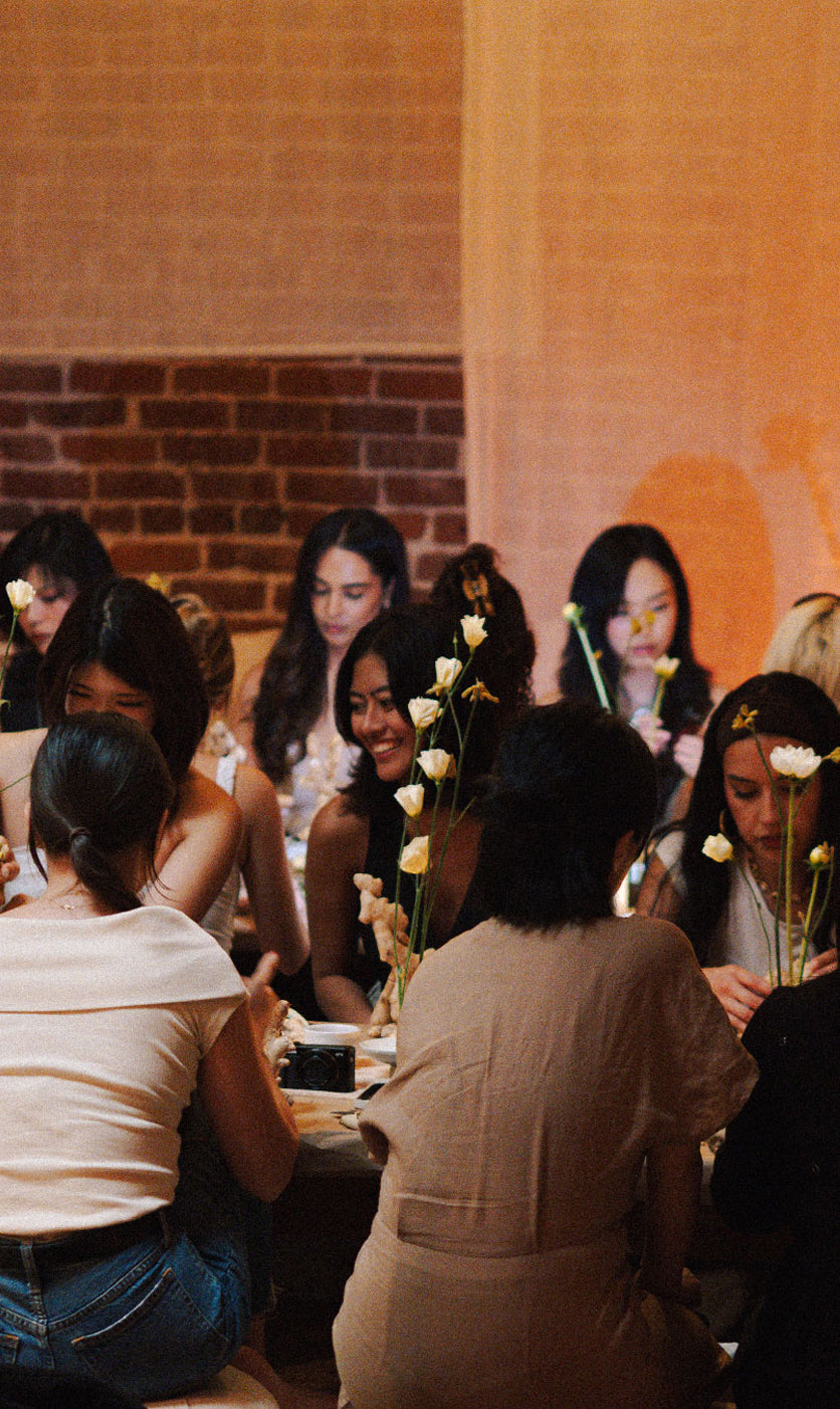 Recap video of Guests participating in a community event at Tea at Shiloh in Los Angeles, hosted by Juana Care Club in May 2025, featuring socializing and wellness activities.